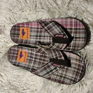 NWOT Rocket dog flip flops size 8
